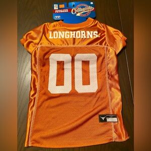 Texas NCAA Longhorns College Collegiate Pet Jersey - Large